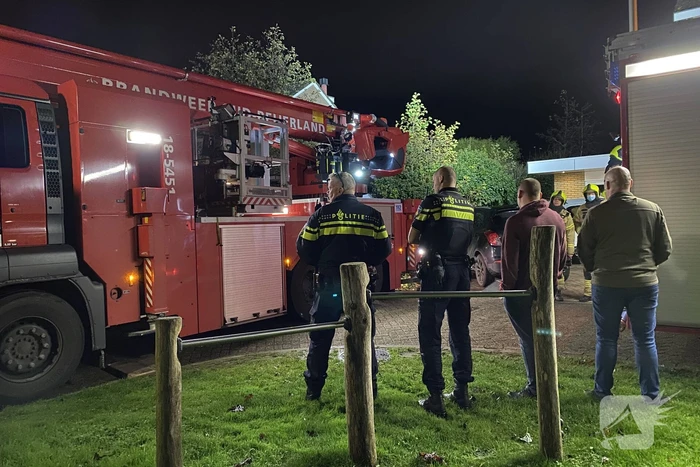 Schoorsteenbrand snel onder controle
