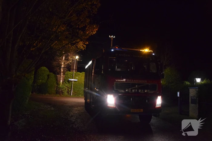 Schoorsteenbrand bij vrijstaande woning