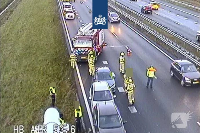 ongeval rijksweg a1 terschuur