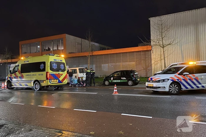 Fietsster gewond bij aanrijding