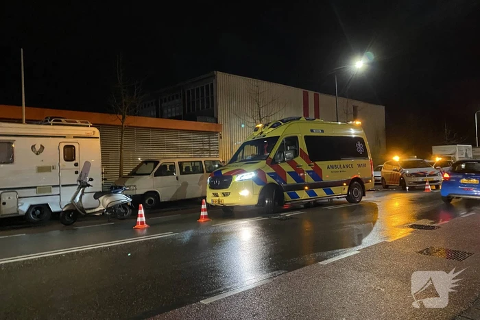 Fietsster gewond bij aanrijding