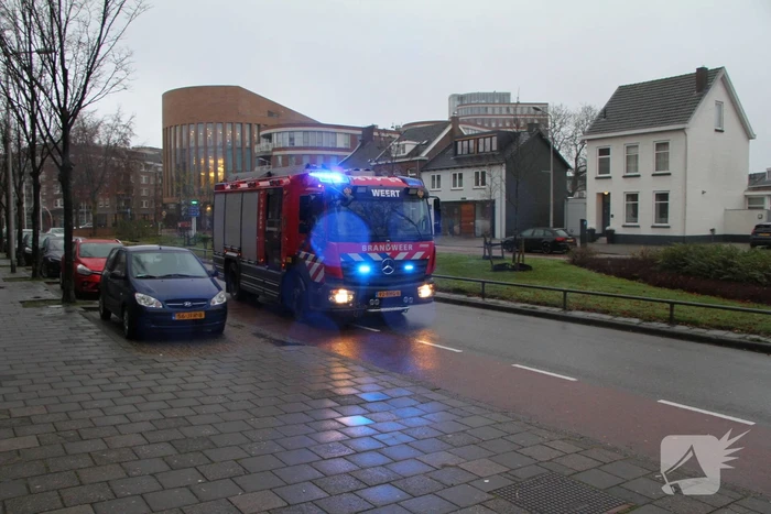 Gasleiding geraakt bij werkzaamheden in parkeergarage
