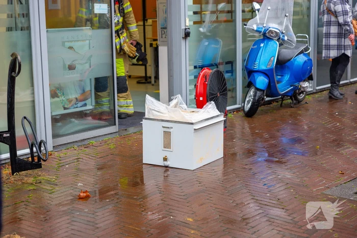 Brand in winkel van Hanssen footcare