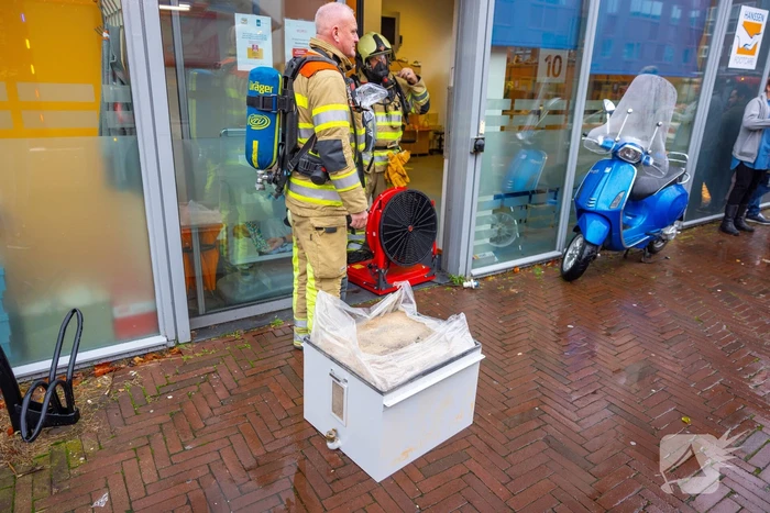 Brand in winkel van Hanssen footcare
