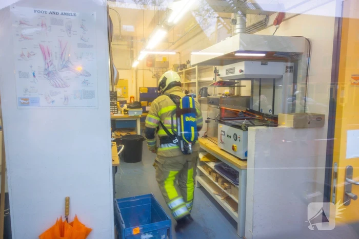Brand in winkel van Hanssen footcare