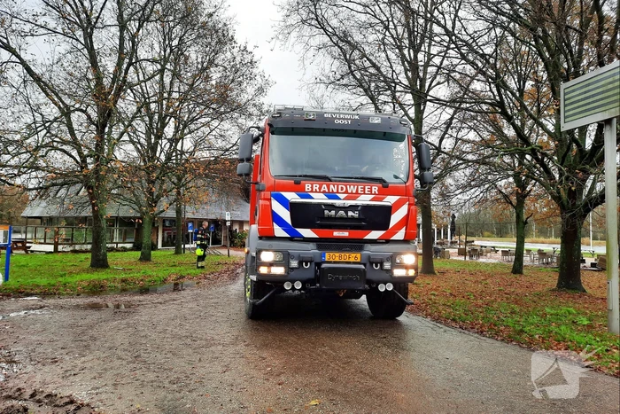 Brand bij Fletcher hotel Spaarnwoude snel onder controle