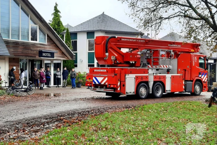 Brand bij Fletcher hotel Spaarnwoude snel onder controle
