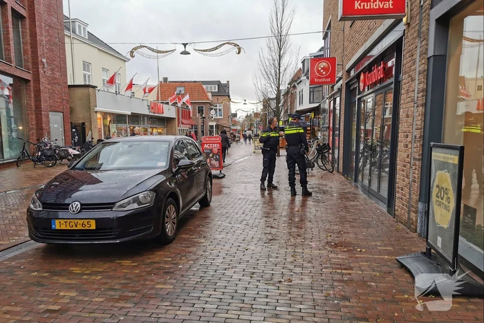 Politie onderzoekt overval op het Kruidvat