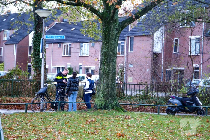 Schade na botsing met fietsster