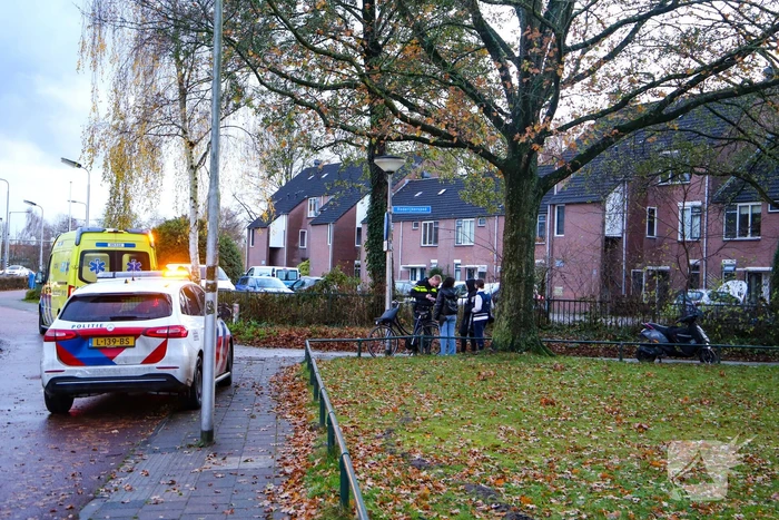 Schade na botsing met fietsster
