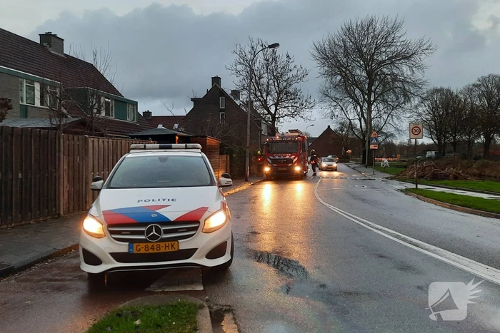 Groot spoor zorgt voor inzet hulpdiensten