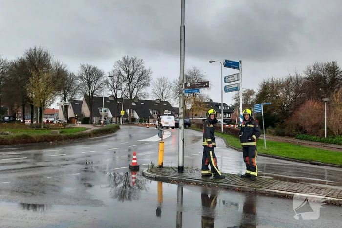 Groot spoor zorgt voor inzet hulpdiensten