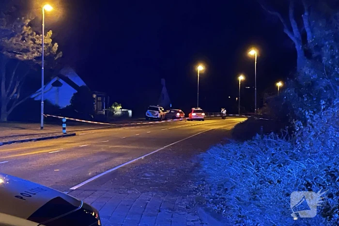 Auto klemgereden na achtervolging
