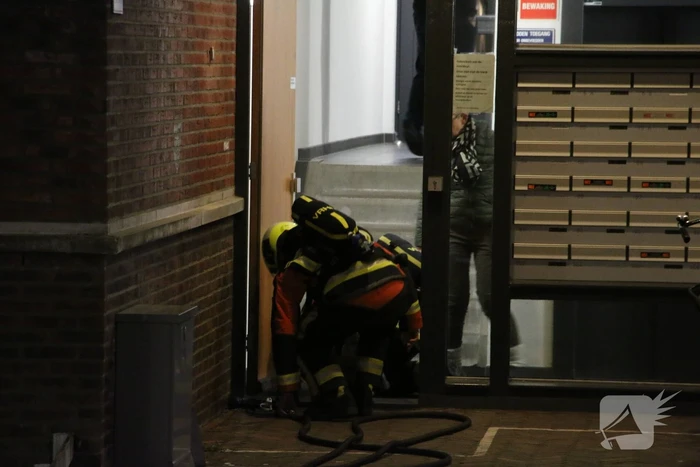 Brand in appartementencomplex