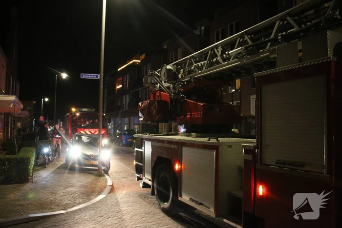 Brand in appartementencomplex