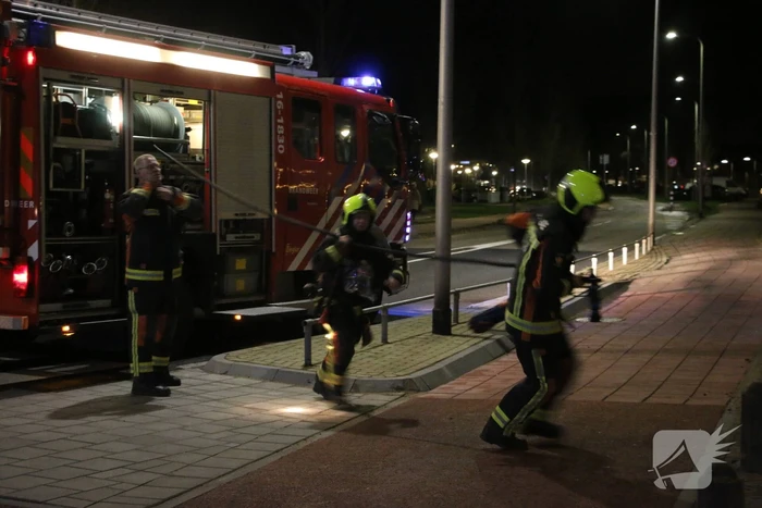 Brand in appartementencomplex
