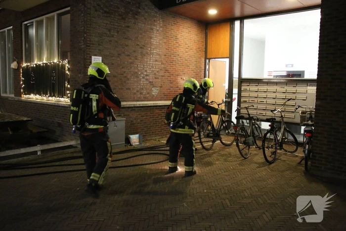 Brand in appartementencomplex