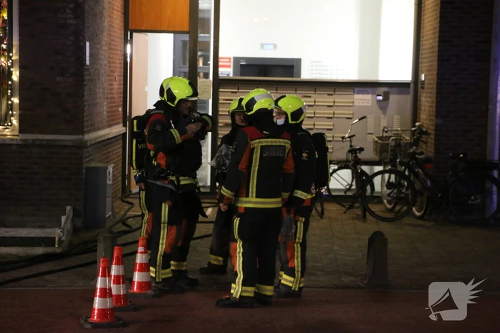 Brand in appartementencomplex