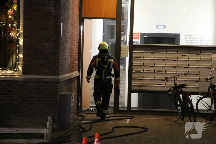 Brand in appartementencomplex