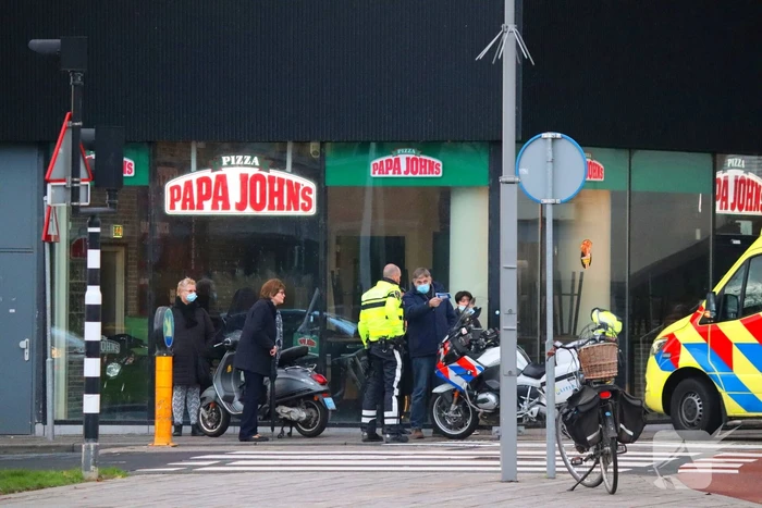 Fietser gewond bij botsing met scooterrijder