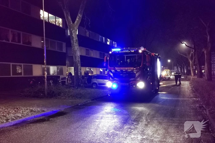 Veel rook bij brand in appartementencomplex