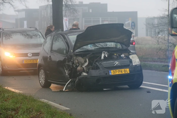 Automobilist gewond bij eenzijdig ongeval