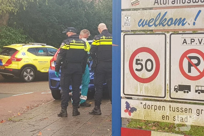 Kop-staart botsing met schade