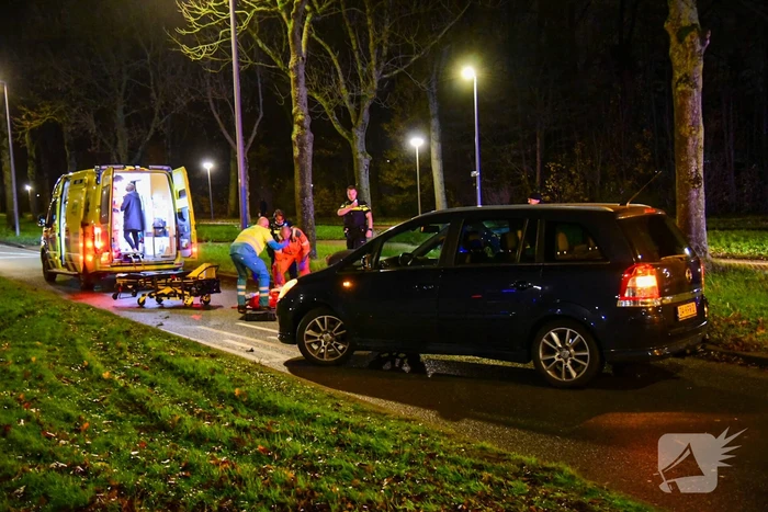 Voetganger zwaargewond bij aanrijding