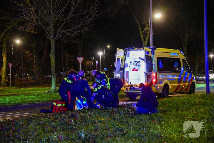 Voetganger zwaargewond bij aanrijding