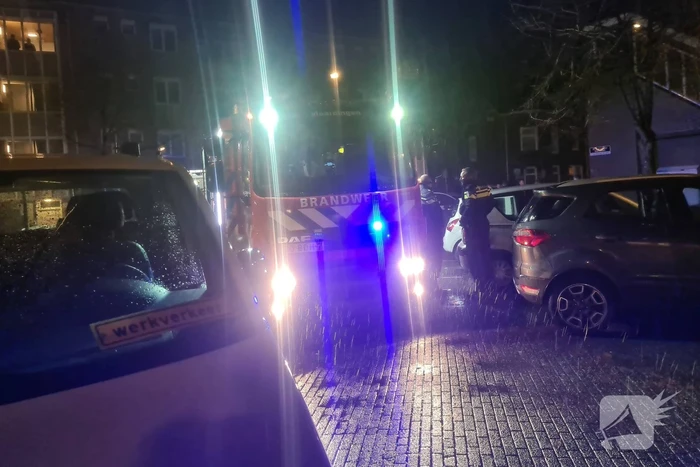 Groot alarm om brand in pan