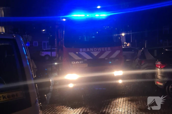 Groot alarm om brand in pan