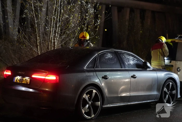 Flinke schade aan personenauto door brand