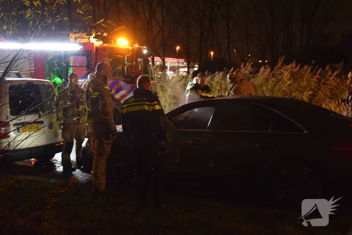 Flinke schade aan personenauto door brand