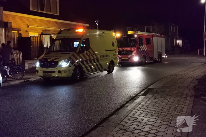 Brandweer doet onderzoek in woning