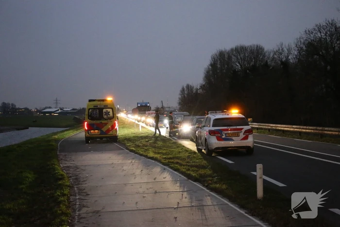 ongeval leidsevaart - n444 voorhout