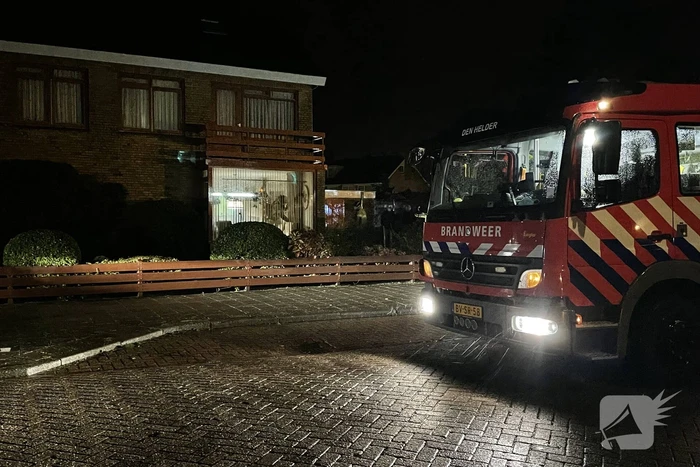 Brand in keuken van woning snel geblust