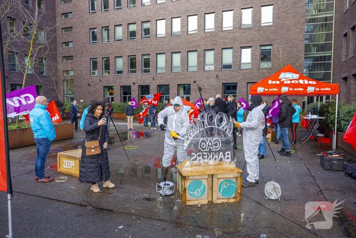 Bakkerijmedewerkers voeren actie voor een goede CAO