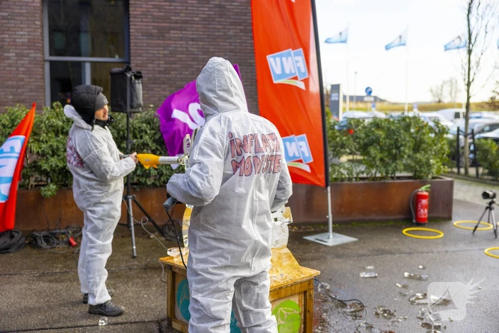 Bakkerijmedewerkers voeren actie voor een goede CAO