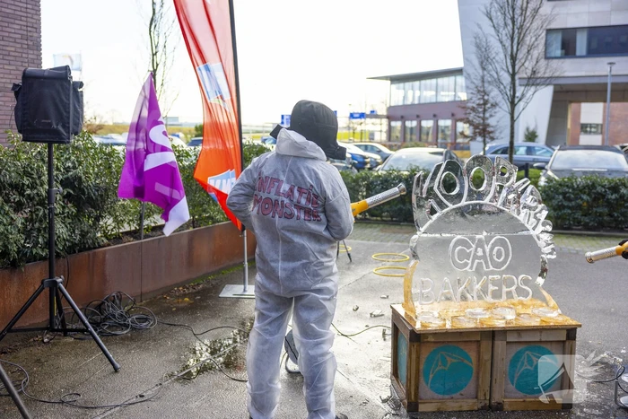 Bakkerijmedewerkers voeren actie voor een goede CAO