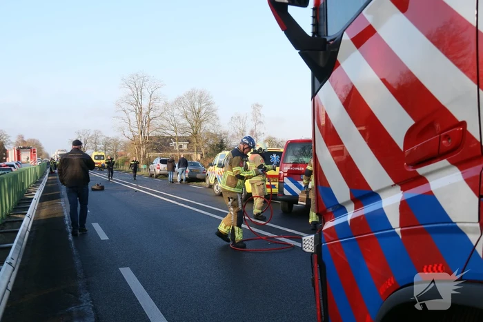 Meerdere gewonden bij ernstig ongeval