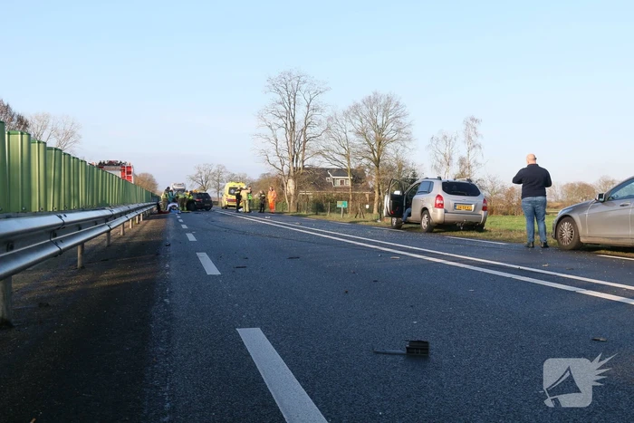 Meerdere gewonden bij ernstig ongeval
