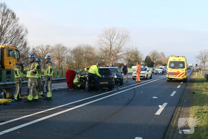 Meerdere gewonden bij ernstig ongeval