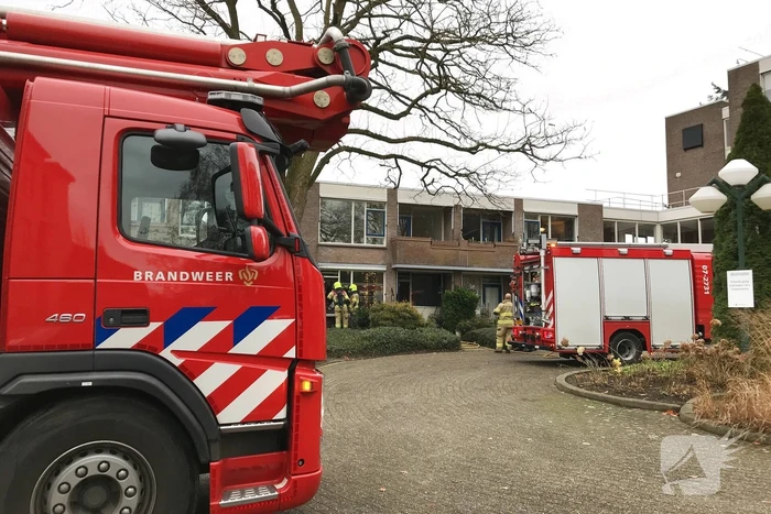 Brand in woning van zorgcentrum Maanderzand
