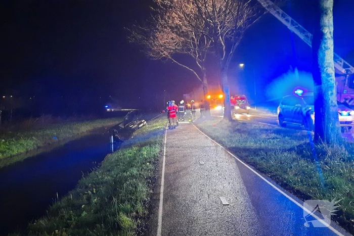 Automobilist ernstig gewond bij ernstig ongeval