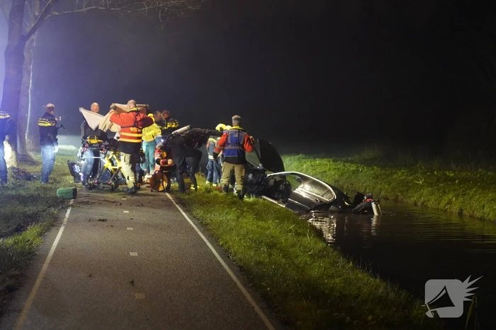 Automobilist ernstig gewond bij ernstig ongeval