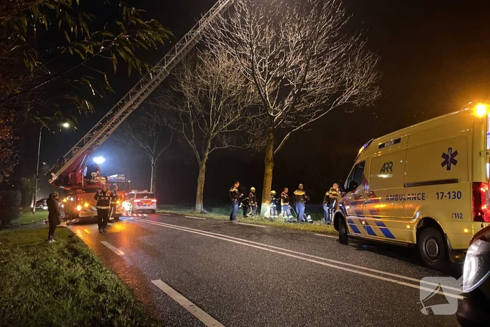 Automobilist ernstig gewond bij ernstig ongeval