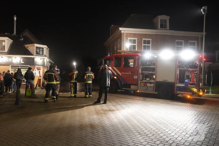 Brand in frituur van snackbar