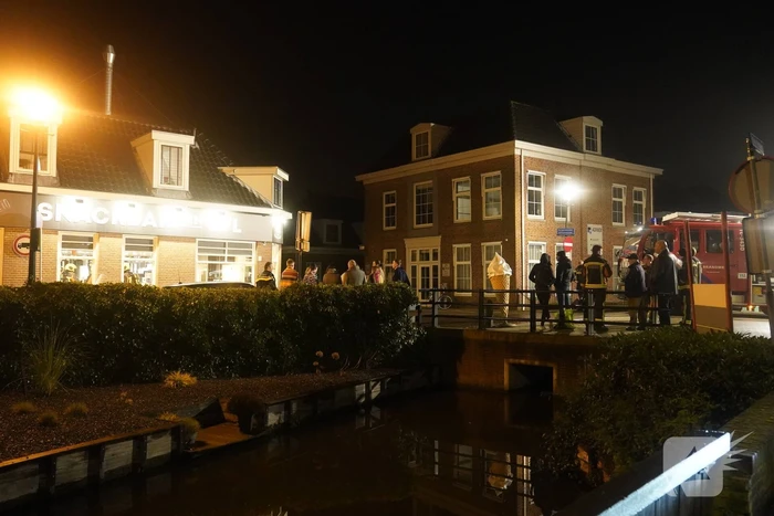 Brand in frituur van snackbar