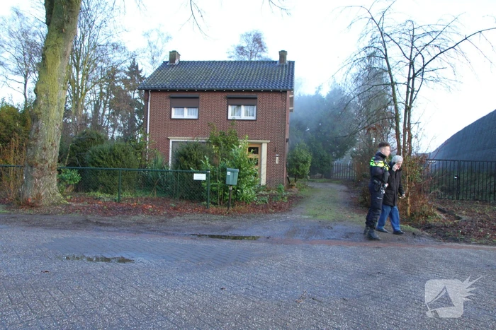 Veel rook bij brand in woning