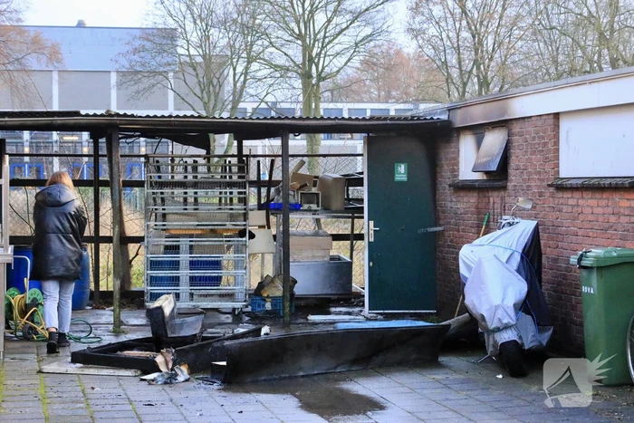 Bakkerij gesloten na brand in opslagruimte